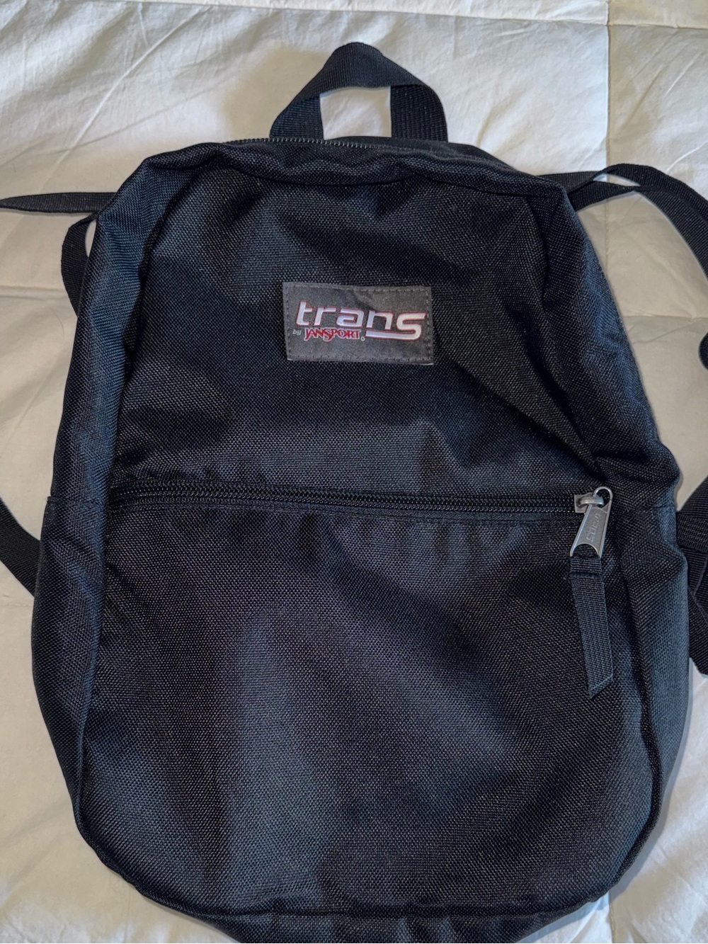 Black Casual Daypack  mini Backpack